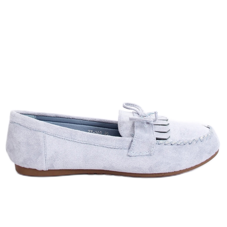 Mocasines mujer classic blue 77-202 Blue azul