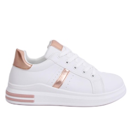 Zapatillas de mujer blancas CC-13 Champagne blanco