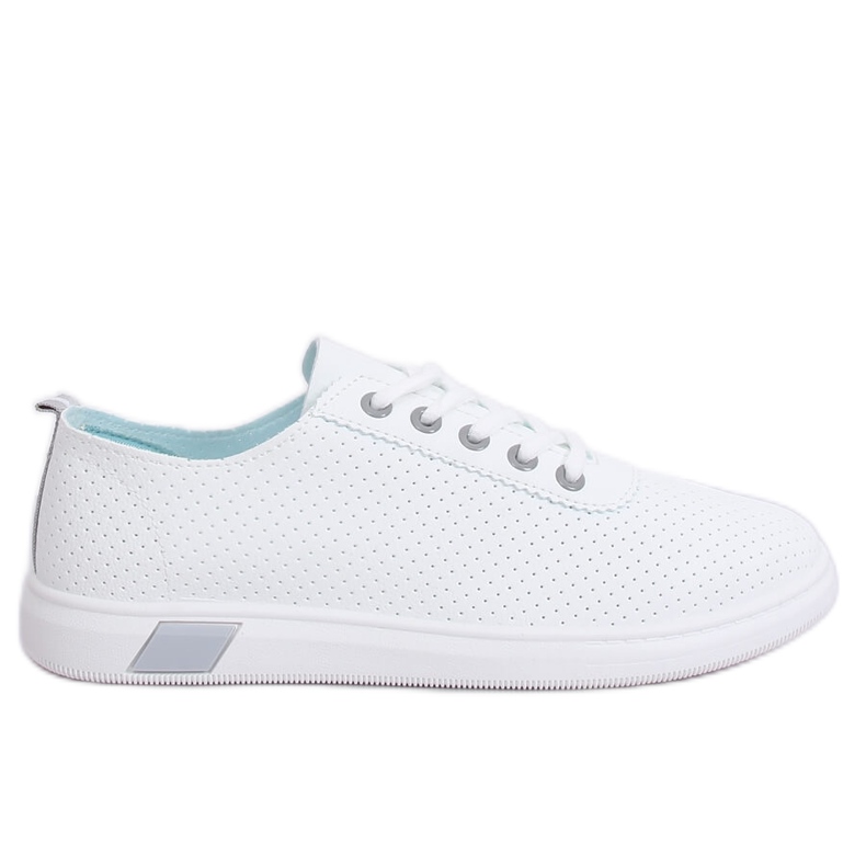 Zapatillas con cordones en blanco y gris BB77 Grey Zapatillas con cordones en blanco y gris BB77 Grey