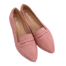 Rosa Mocasines de mujer rosa CH-1M6 Rosa rosado