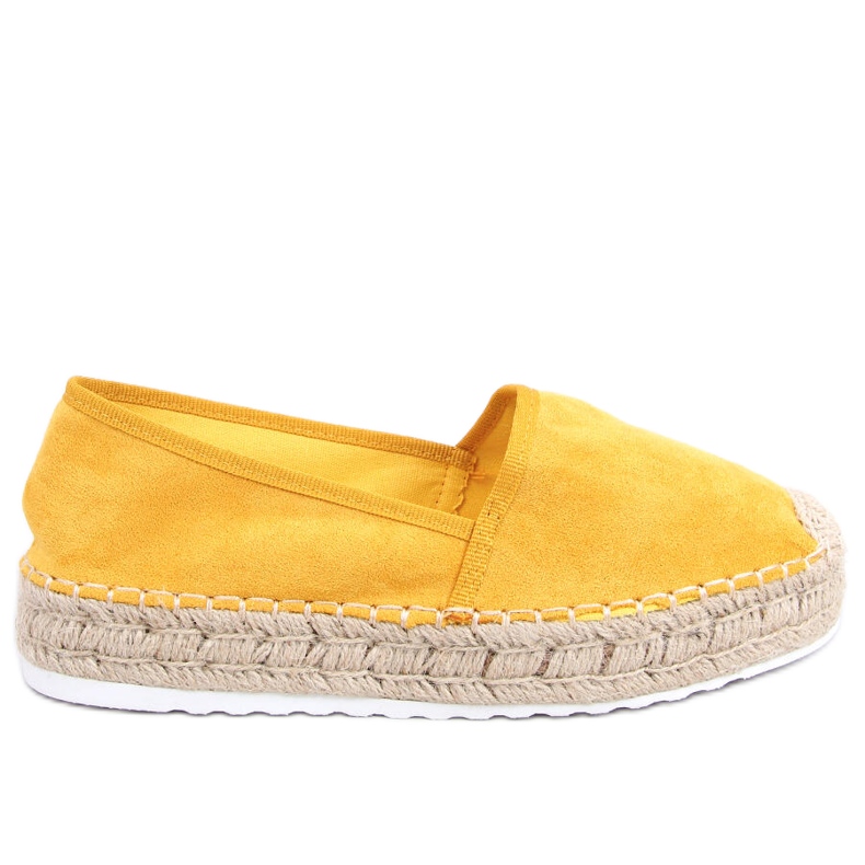 Alpargatas de mujer miel JH91P Amarillo