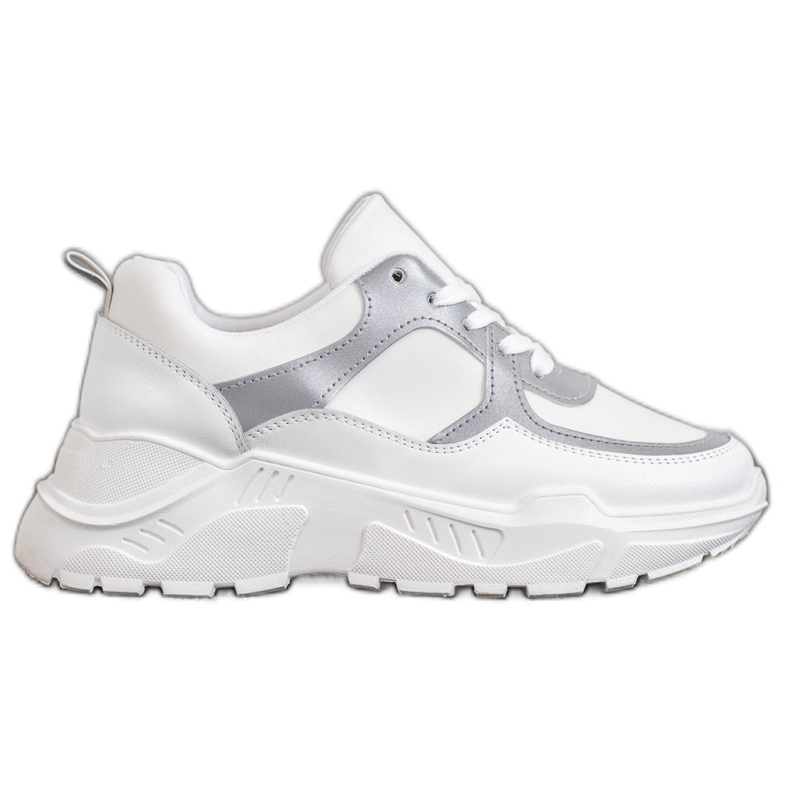 SHELOVET Zapatillas clásicas blancas blanco