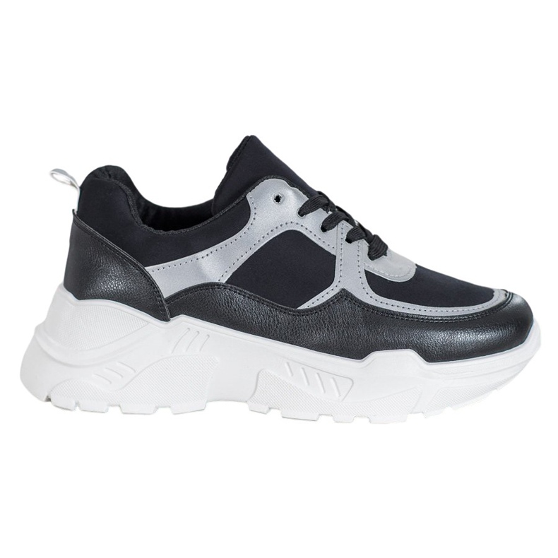 SHELOVET Zapatillas clásicas negras negro