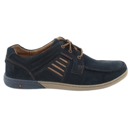 Riko 908 Zapatos de hombres azul marino para hombres