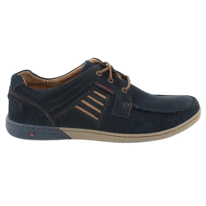 Riko 908 Zapatos de hombres azul marino para hombres
