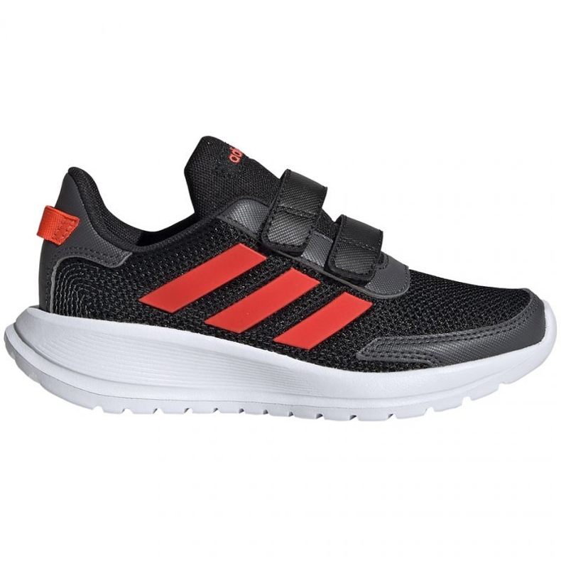 Zapatillas Adidas Tensaur Run C Jr EG4143 negro rojo