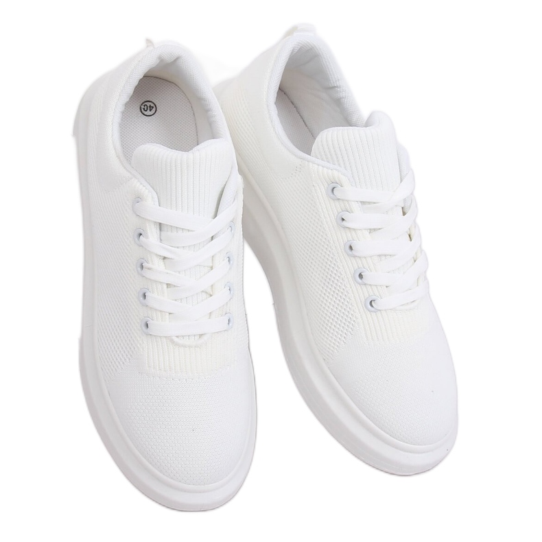 Zapatillas de mujer blancas LV82P White blanco