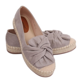 Alpargatas grises para mujer LL-219P Gris
