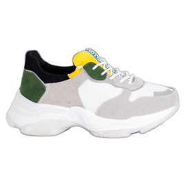 SHELOVET Zapatillas de moda multicolor