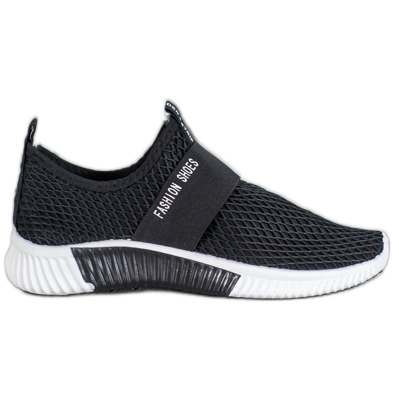 SHELOVET Zapatos de moda sin cordones negro SHELOVET Zapatos de moda sin cordones negro