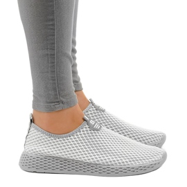 Zapatillas deportivas de mujer gris SJ1890-2