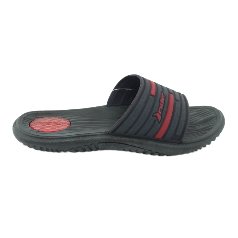Zapatillas de piscina para hombre Rider 82735 azul marino / rojo