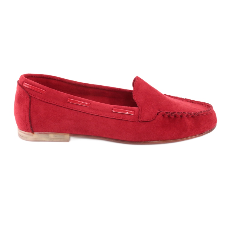 Mocasines mujer ante Sergio Leone 722 rojo