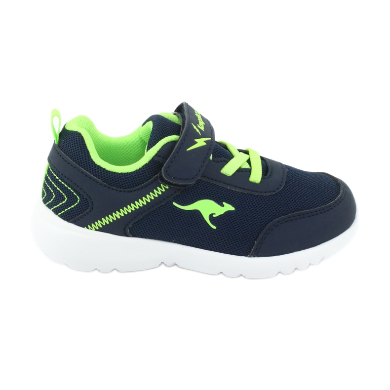 KangaRoos Zapatos deportivos para niños 02050 azul marino/verde