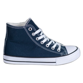 Super Me Zapatillas altas azul Super Me Zapatillas altas azul