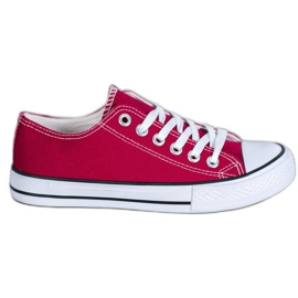 SDS Zapatillas Textiles rojo