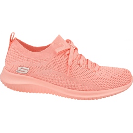 Zapatos Skechers Ultra Flex Pastel Party W 13098-CRL rosado