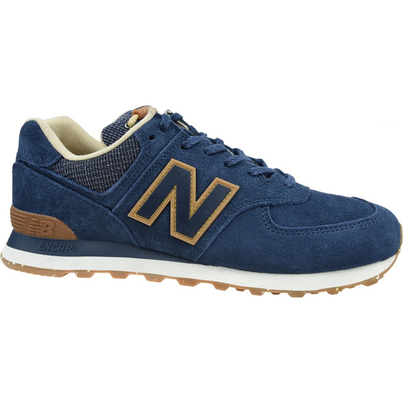 Zapatillas New Balance M ML574SOH azul marino