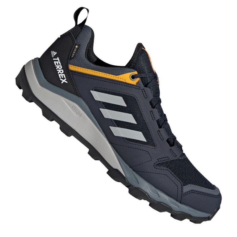 Zapatillas Adidas Terrex Agravic Tr M EF6870 azul marino amarillo