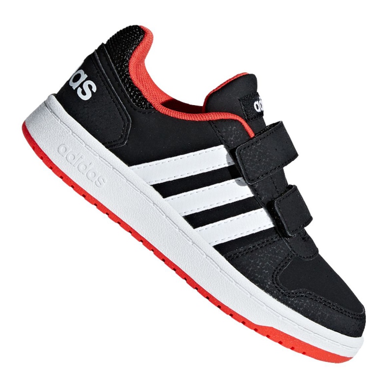 Zapatos adidas Hoops 2.0 Mfc C Jr B75960 blanco negro Zapatos adidas Hoops 2.0 Mfc C Jr B75960 blanco negro