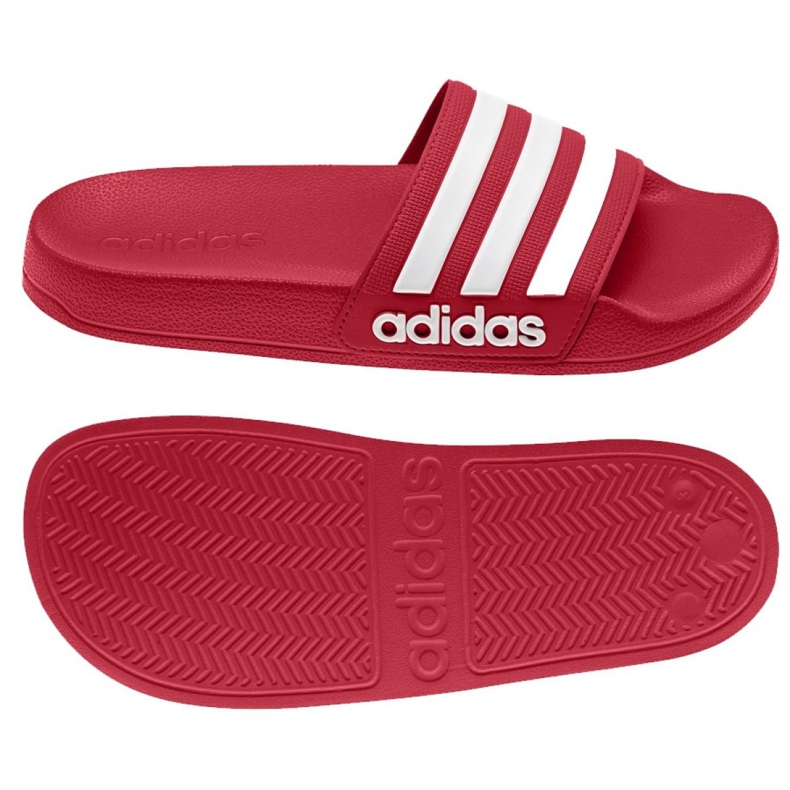 Zapatillas Adidas Adilette Shower K EG1895 rojo