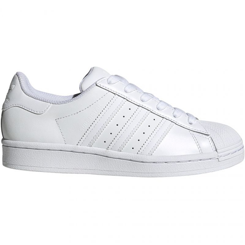 Zapatillas adidas Superstar J blancas para niños EF5399 blanco