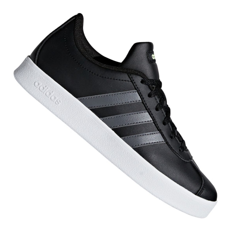 Zapatillas Adidas Vl Court 2.0 Jr F36381 negro