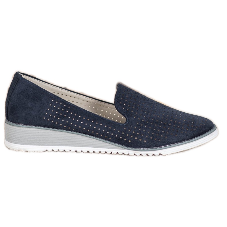 Goodin Señores calados ligeros azul