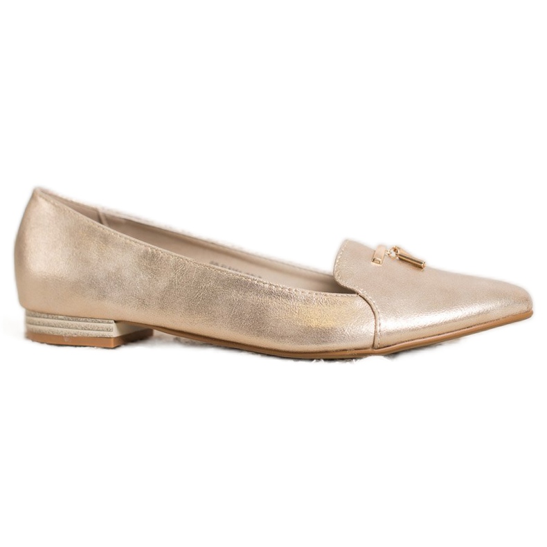 Goodin Bailarinas doradas brillantes dorado