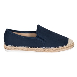 Goodin Alpargatas de ante azul