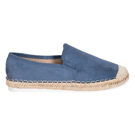 Goodin Alpargatas de ante azul