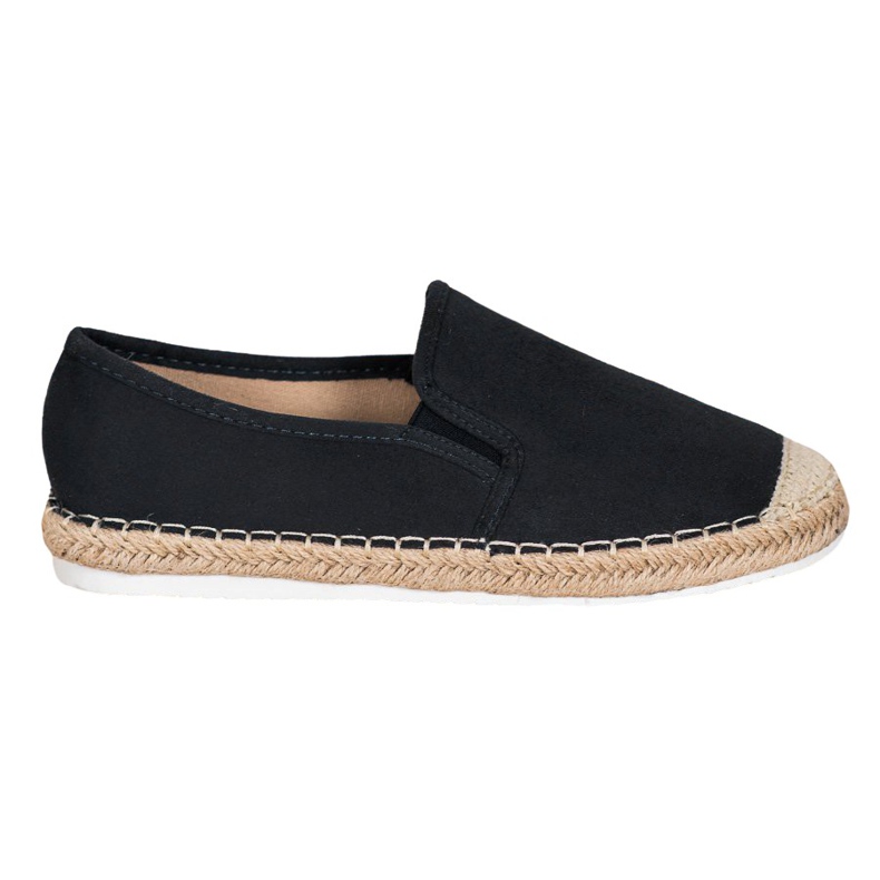 Goodin Alpargatas de ante negro