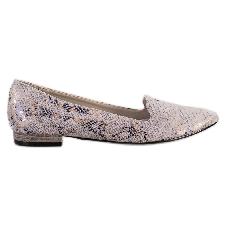 Goodin Bailarina Estampado Serpiente gris