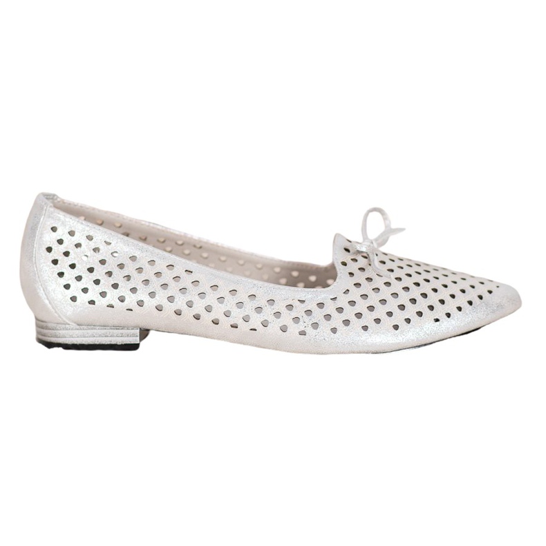 Goodin Bailarinas elegantes caladas gris Goodin Bailarinas elegantes caladas gris