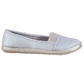 SHELOVET Zapatillas slip-on gris