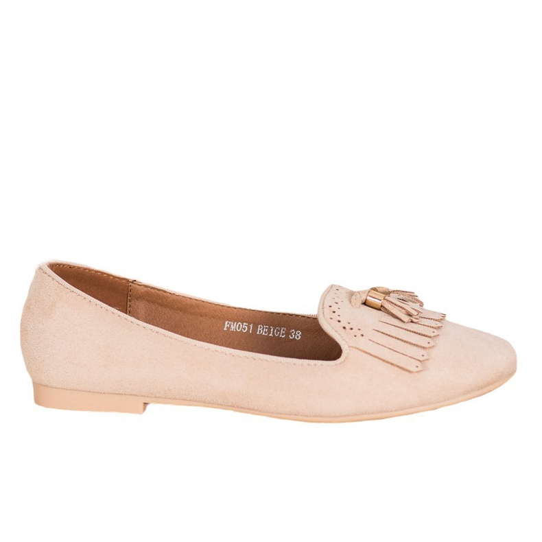 Fama Señores de ante con flecos marrón Fama Señores de ante con flecos marrón