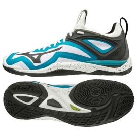 Zapatillas de balonmano Mizuno Wave Mirage 3 M X1GA195085 multicolor azul