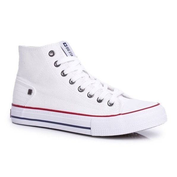 Big Star Zapatillas altas blancas de mujer DD274332 blanco