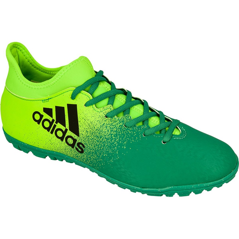 Botas de fútbol adidas X 16.3 Tf M BB5875 verde verde
