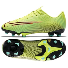 Zapatillas de fútbol Nike Mercurial Vapor 13 Academy Mds FG / MG Jr CJ0980-703 amarillo amarillo