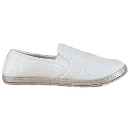 SHELOVET Slipons cómodos gris