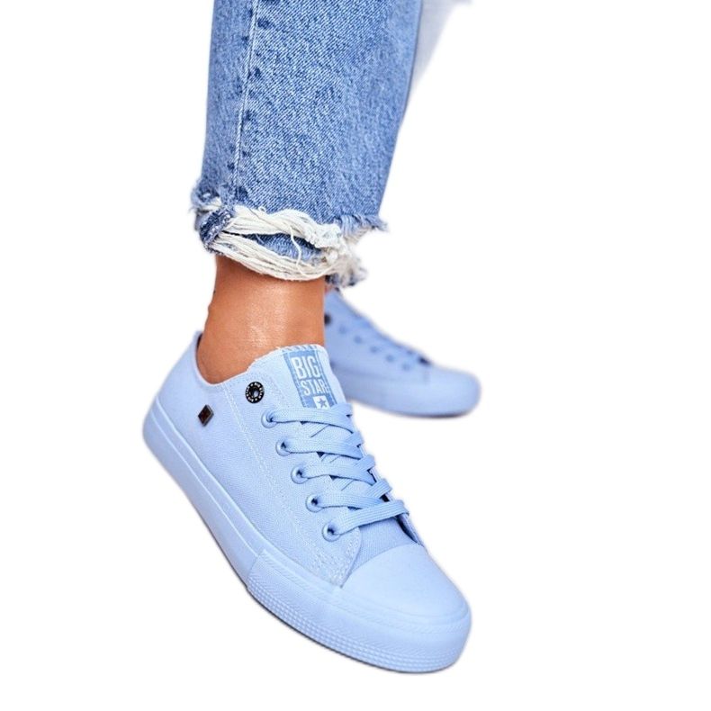 Zapatillas de mujer azules Big Star AA274029 Zapatillas de mujer azules Big Star AA274029