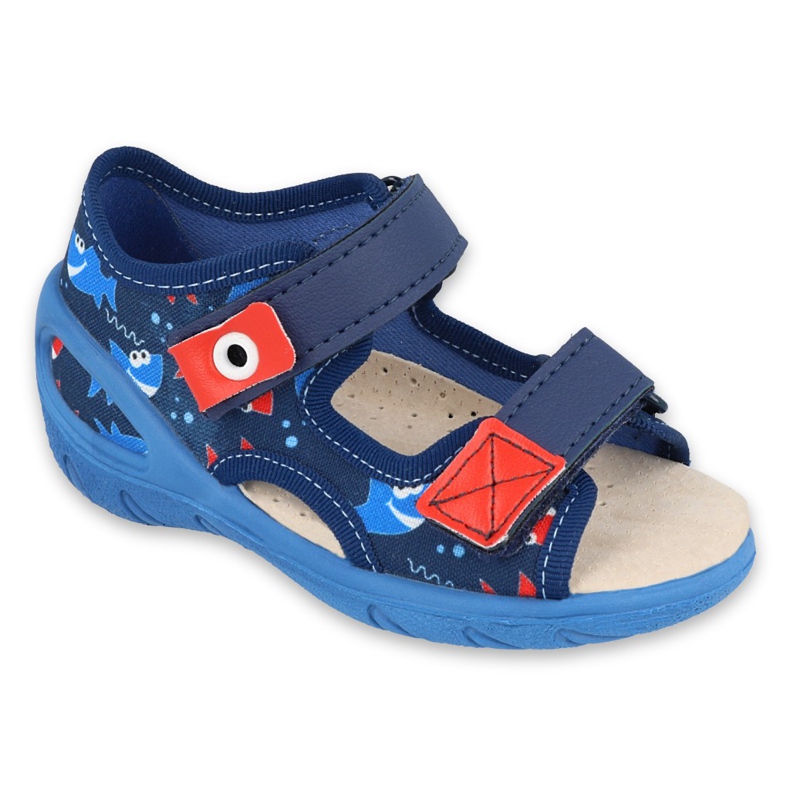 Calzado infantil befado pu 065P129 azul marino azul