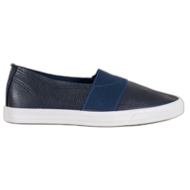 Bona Zapatillas sin cordones azul