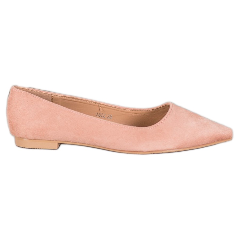 SHELOVET Bailarina De Ante En Spitz rosado