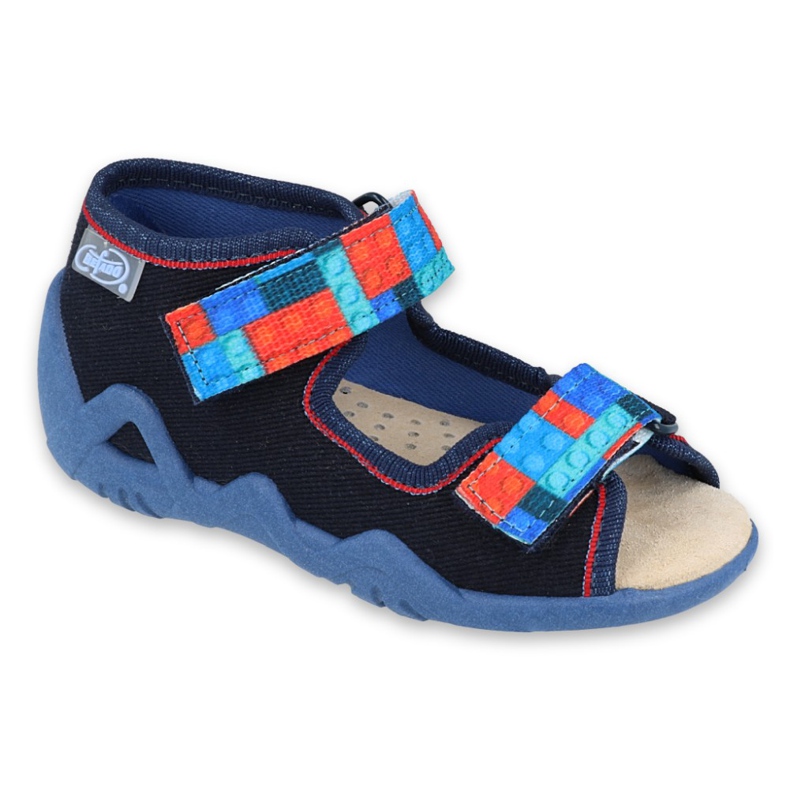 Calzado infantil befado amarillo 350P010 azul marino