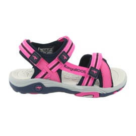 KangaRoos Sandalias espuma rosa y azul marino canguros 18335 inserción rosado