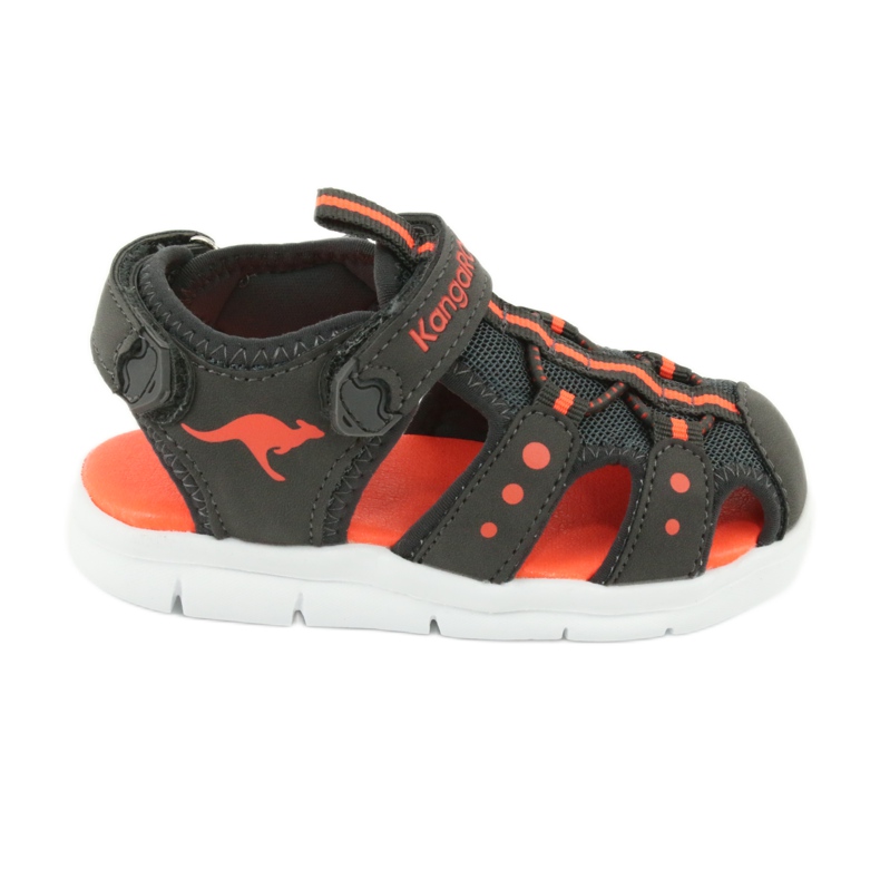 Sandalias deportivas Kangaroos 02035 naranja gris