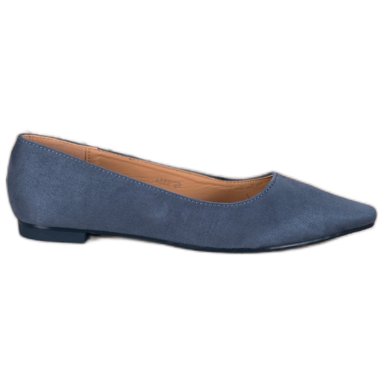 SHELOVET Bailarina De Ante En Spitz azul