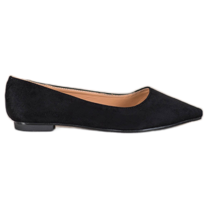SHELOVET Bailarina De Ante En Spitz negro